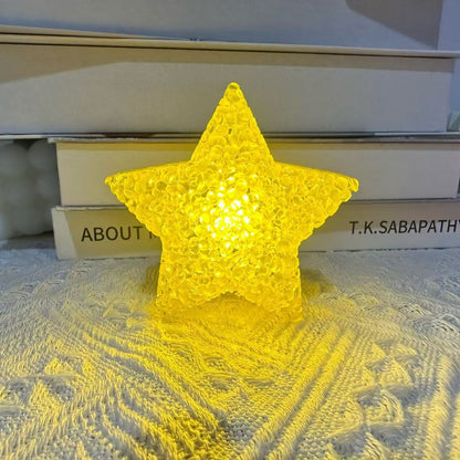 LED Frosted Acrylic Star Ambient Night Lamp Acalora