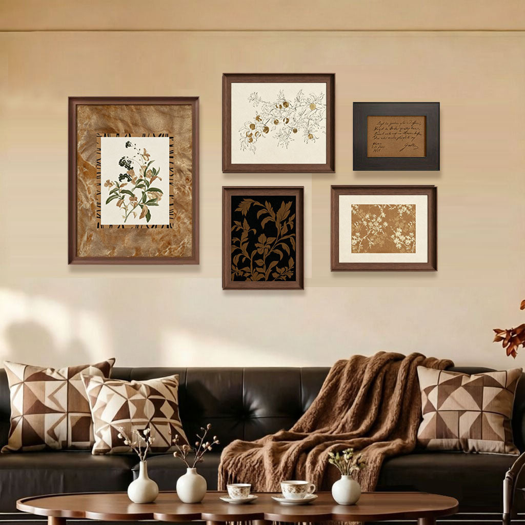 Framed Vintage Sheet Music Wall Art