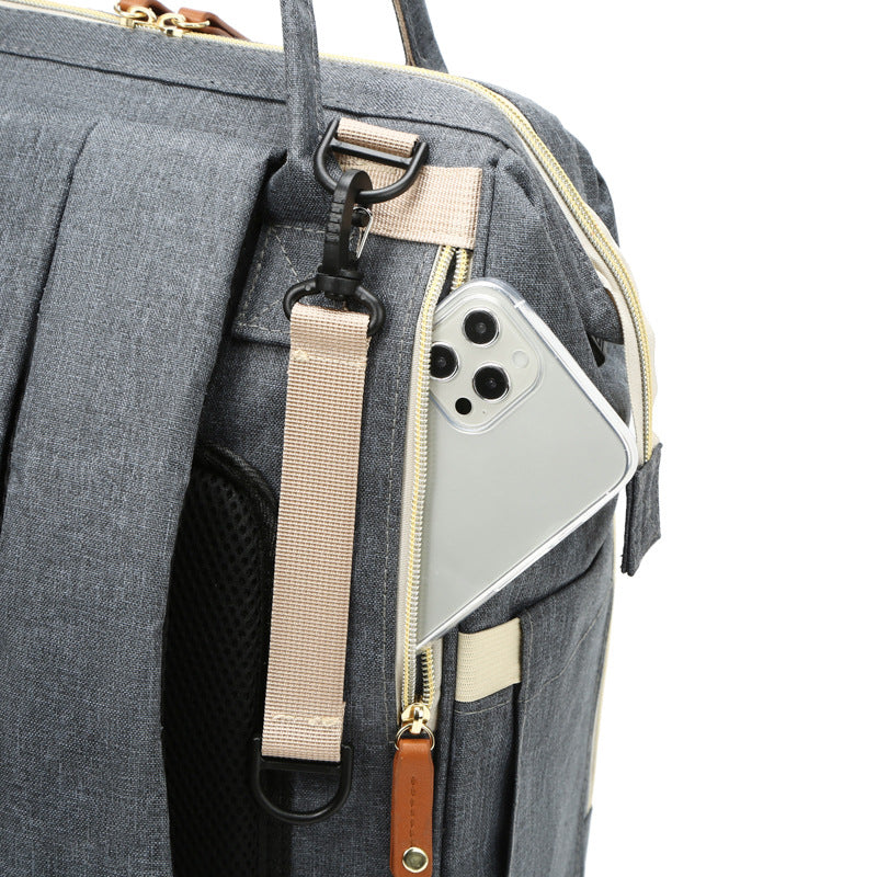 Quilted Multi-Function Daypack Acalora