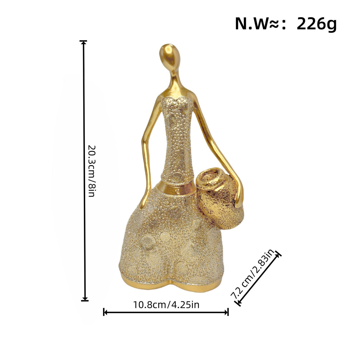 Elegant Dancing Figure Acalora