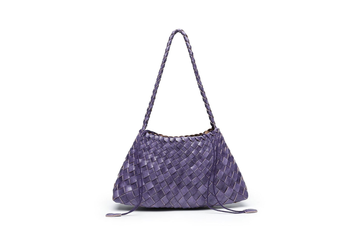 Textured Woven Slouchy Shoulder Bag Acalora