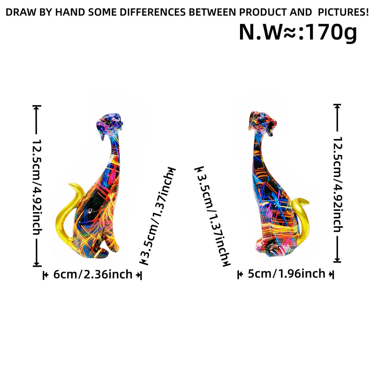 Decorative animal figure Acalora