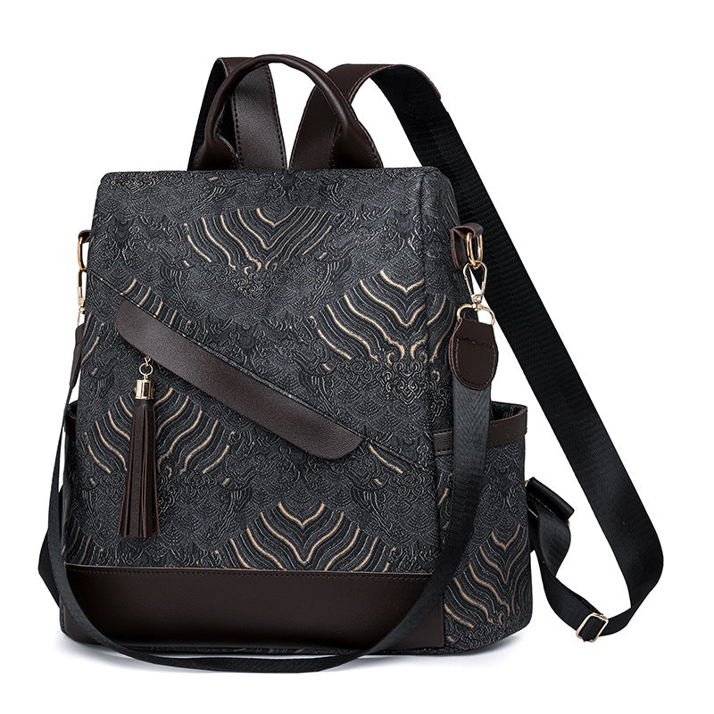 Elegant Quilted Backpack Acalora