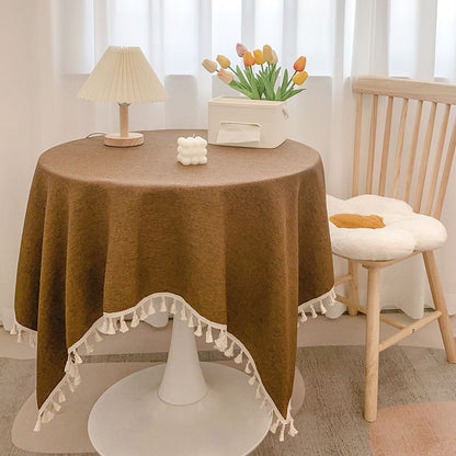 Decorative Tassel Tablecloth