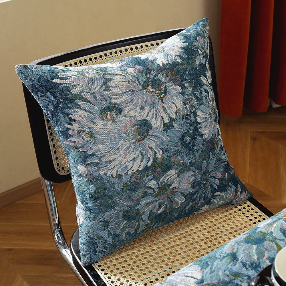 Decorative Floral Throw Pillow