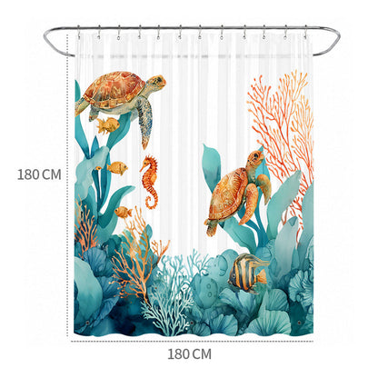 Underwater-themed Shower Curtain