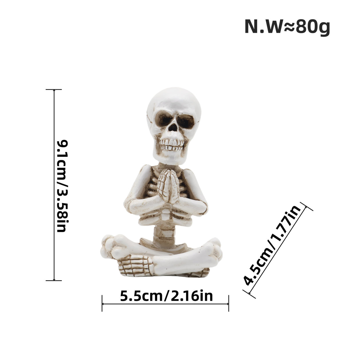 Decorative skeleton figure Acalora