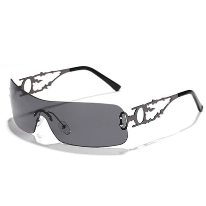 Women's fashionable sports sunglasses with innovative design and UV protection Karnz