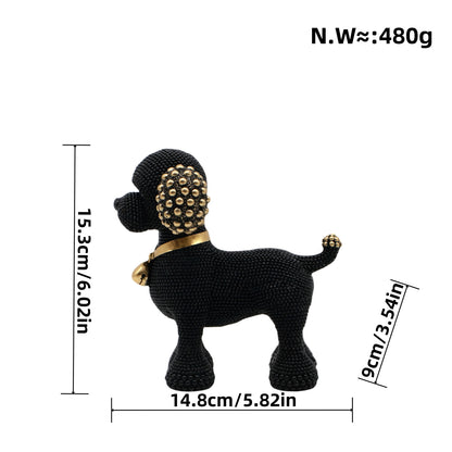 Decorative Dog Sculpture Acalora