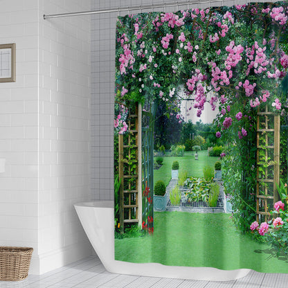 Garden Oasis Shower Curtain