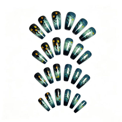 Halloween-Themed Nail Art Set Acalora