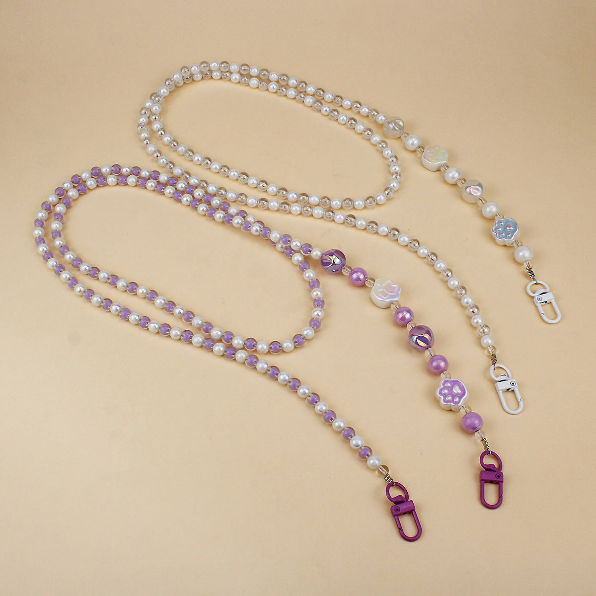 Elegant Pearl and Chain Necklace Acalora