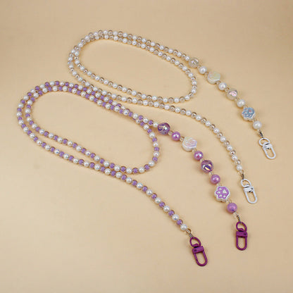Elegant Pearl and Chain Necklace Acalora