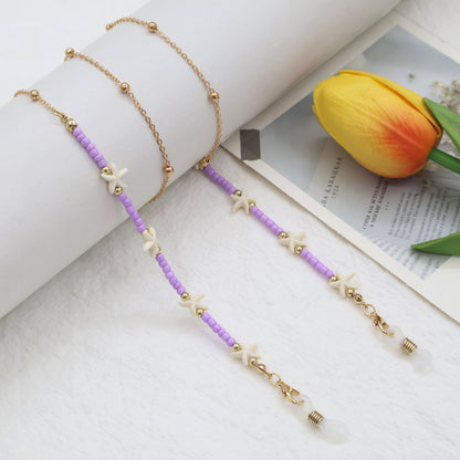 Beach-Inspired Beaded Eyewear Chain Acalora