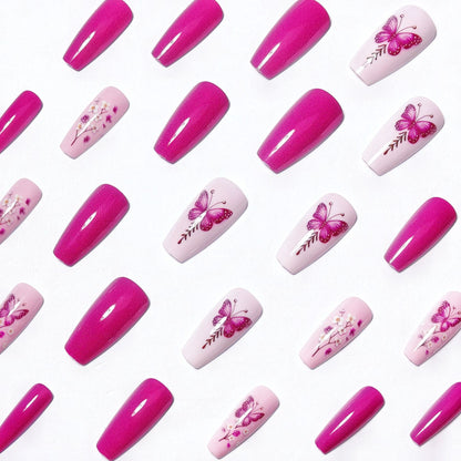 Floral Butterfly Nail Art Set Acalora