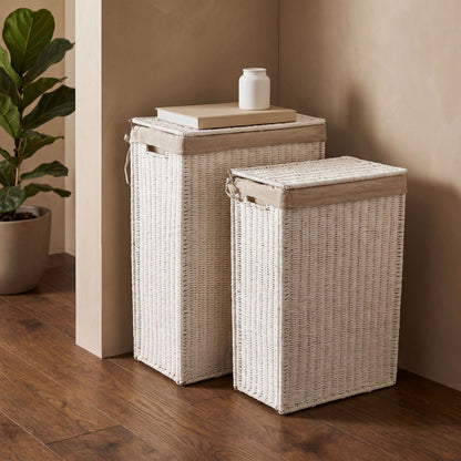 Woven Laundry Basket Acalora