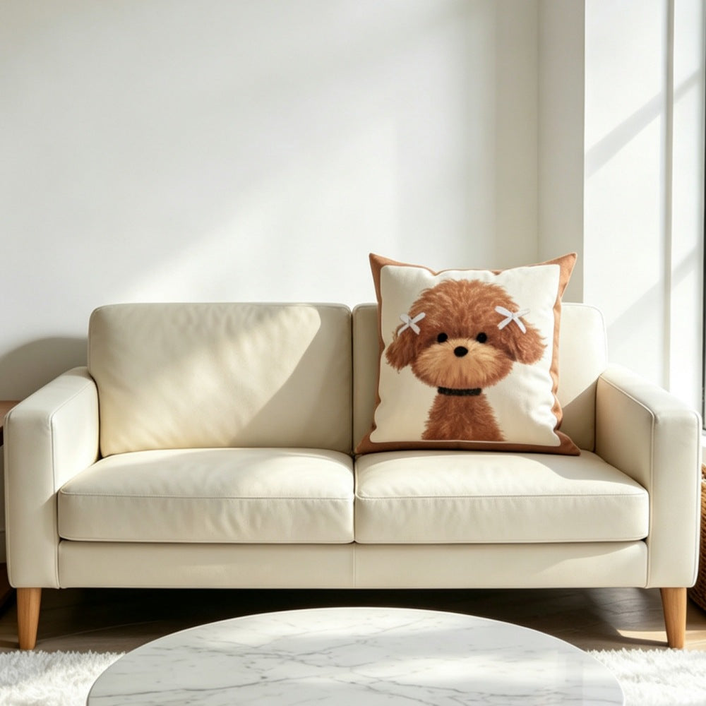 Decorative Cartoon Dog Pillow