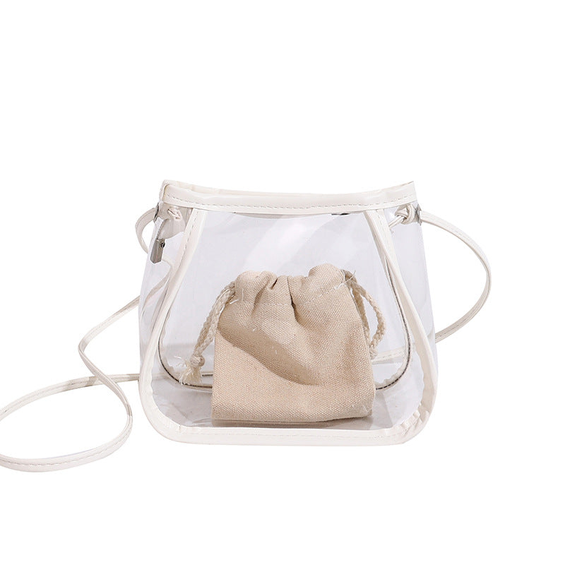 Transparent Mini Bucket Bag Acalora