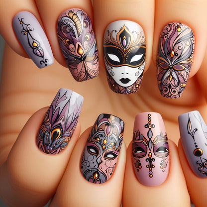 Artistic and decorative nail tips Acalora