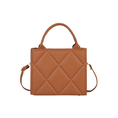 Quilted Leather Shoulder Handbag Acalora