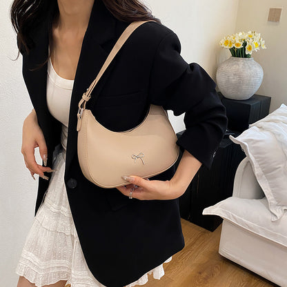 Stylish Bow Detail Shoulder Bag Acalora