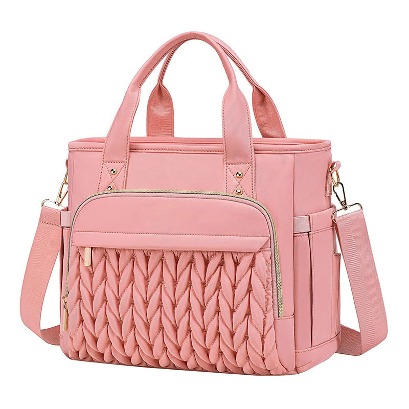 Quilted Multi-Functional Work Tote Acalora