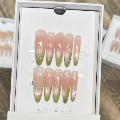 Stiletto Ombre Press-On Nail Set Acalora