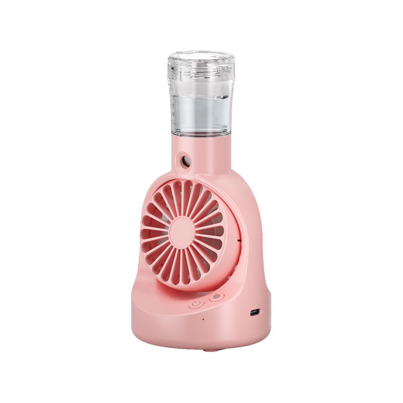 Ladies' portable mini fan with water mist Brehn