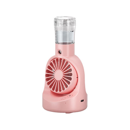 Ladies' portable mini fan with water mist Brehn