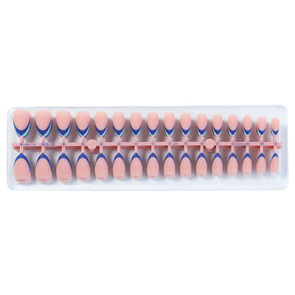 Artistic Ombre French Tip Press-On Nails Acalora