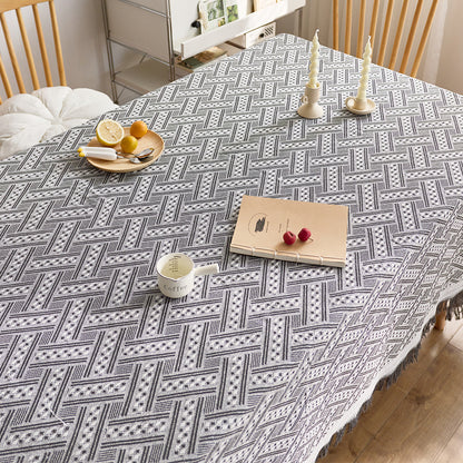 Elegant Textured Tablecloth  1788834190