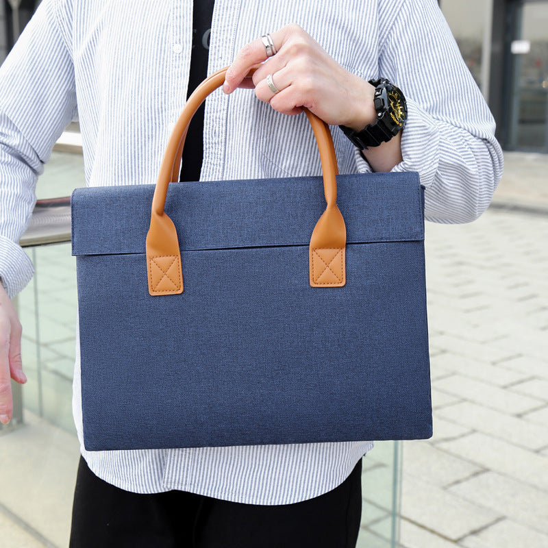 Elegant Structured Professional Tote Bag Acalora