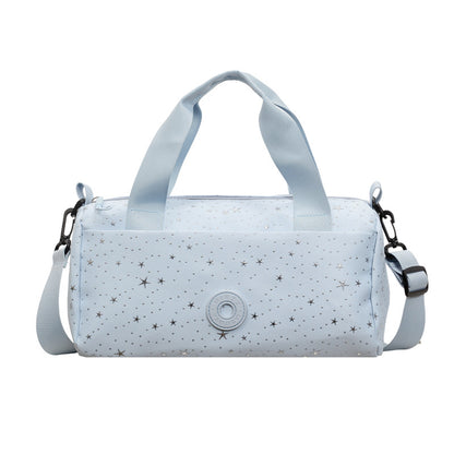 Stylish Star-Patterned Sports Duffle