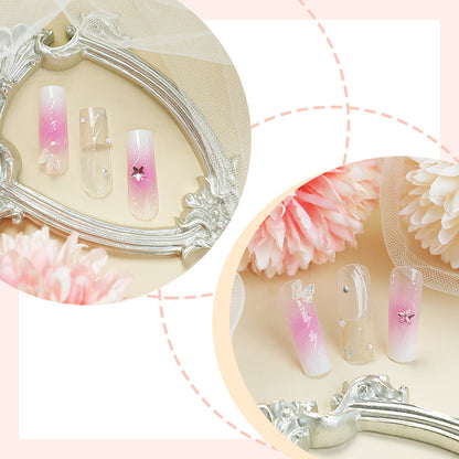 Gradient Press-On Nail Art Set Acalora