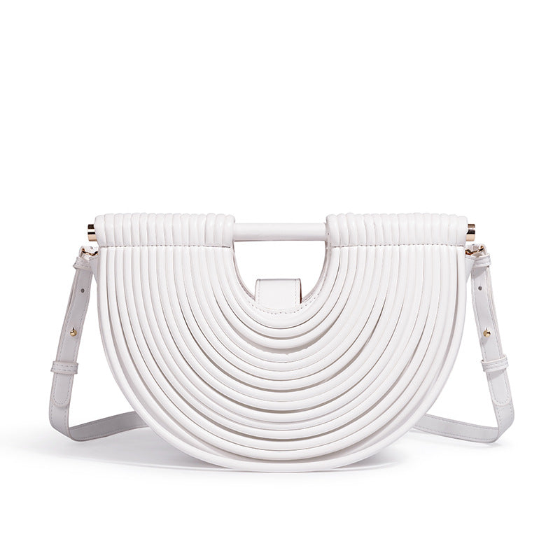 Structured Half-Circle Handbag Acalora