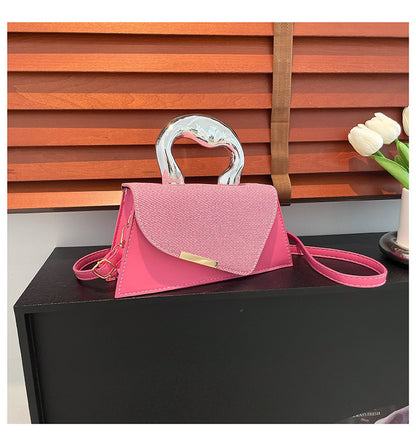 Stylish Geometric Structured Handbag Acalora