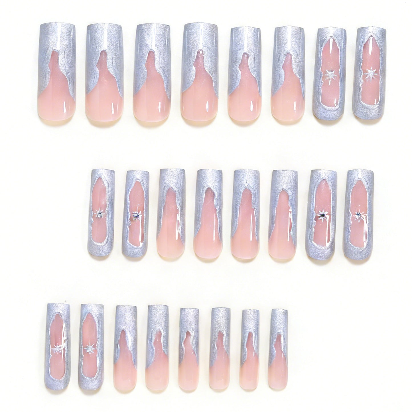 Artistic Press-On Nail Extensions Acalora