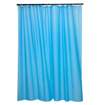 Textured Water-Repellent Shower Curtain