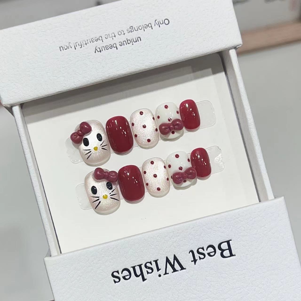 Cartoon Character Themed Nail Art Set Acalora