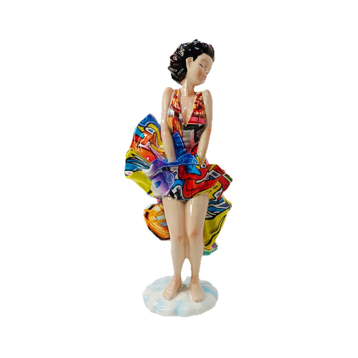 Artistic figure with beach design Acalora