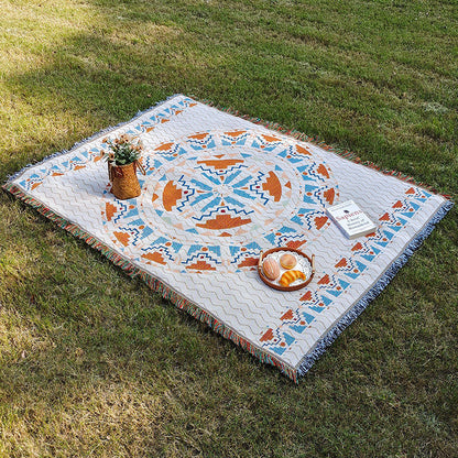 Bohemian Tribal Design Picnic Blanket