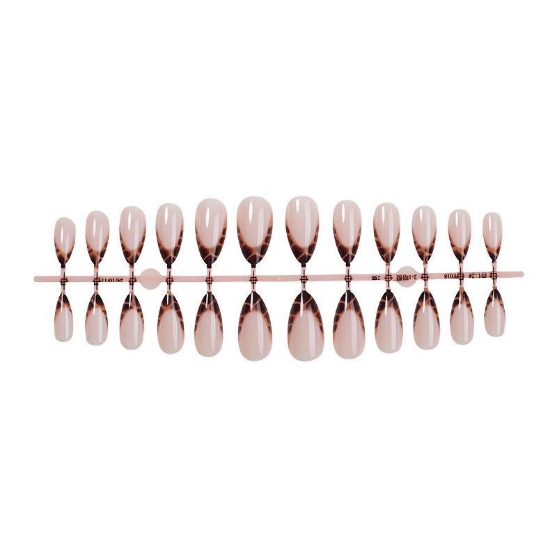 Stylish Acrylic French Tip Press-On Nail Set Acalora