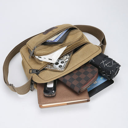 Versatile Multi-Pocket Sling Bag Acalora