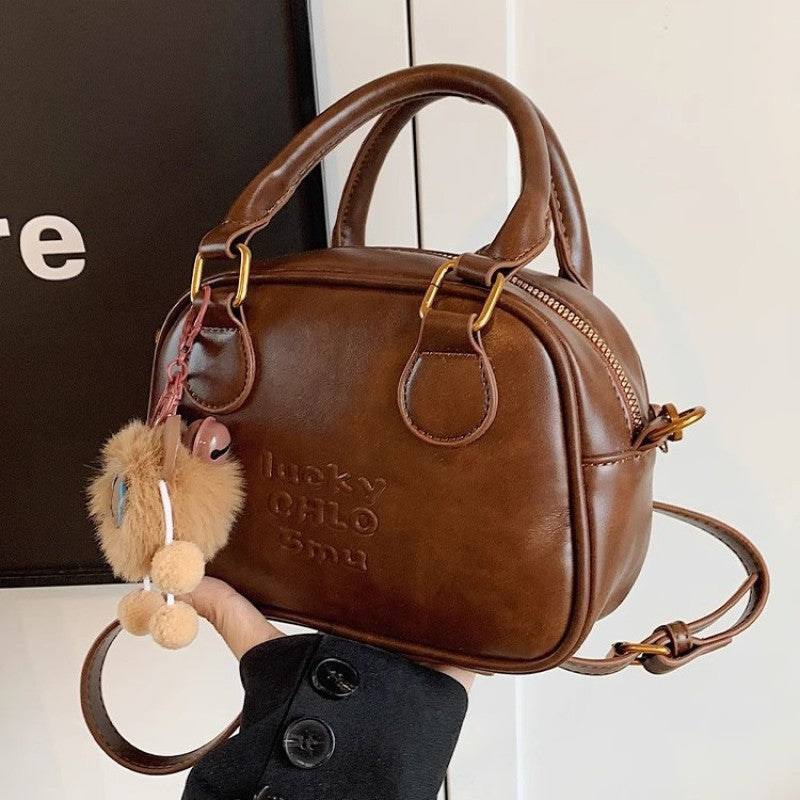 Sleek Structured Mini Shoulder Bag Acalora