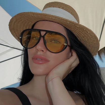 Women's Sporty Sunglasses in a striking aviator style Karnz