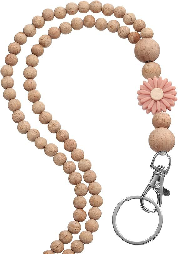 Decorative Beaded Keychain Lanyard Acalora
