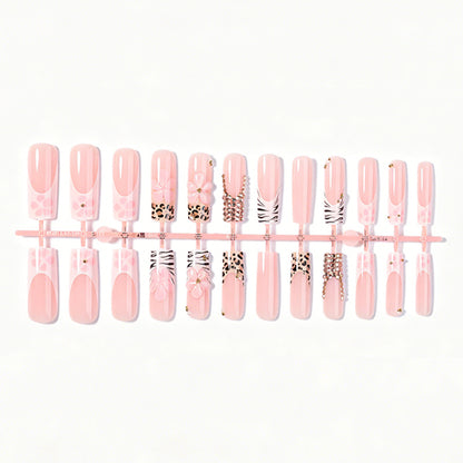 Elegant Decorative Press-On Nail Set Acalora 1788495542