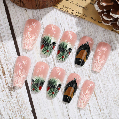 Decorative artificial nail set Acalora