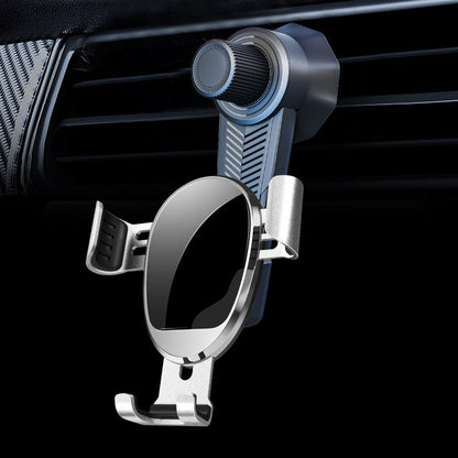 Adjustable gravity air vent smartphone car mount with full rotation joint Bowlift
