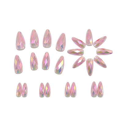 Artificial nails with radiant crystal design Acalora